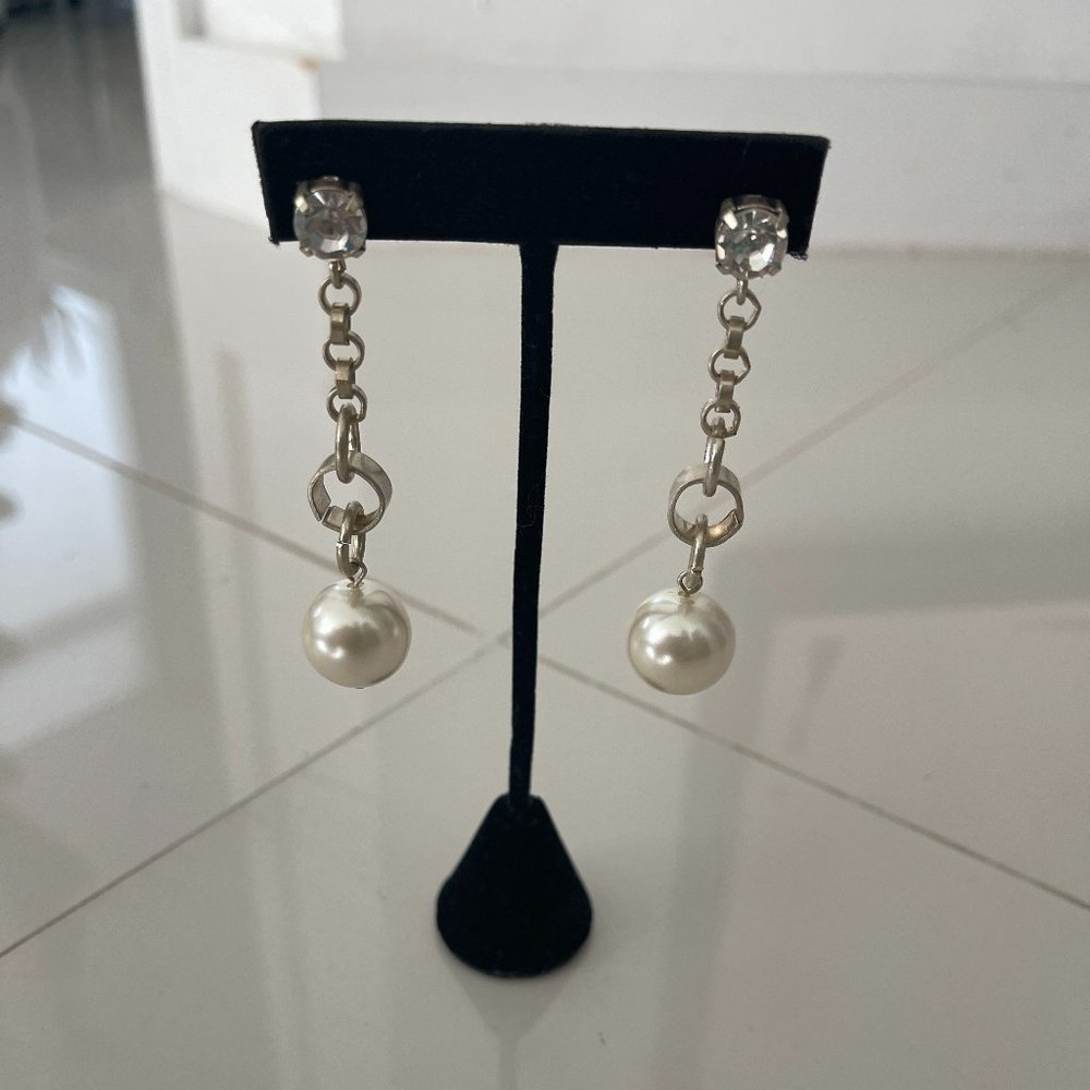 NWOT Long Pierced Drop Earrings